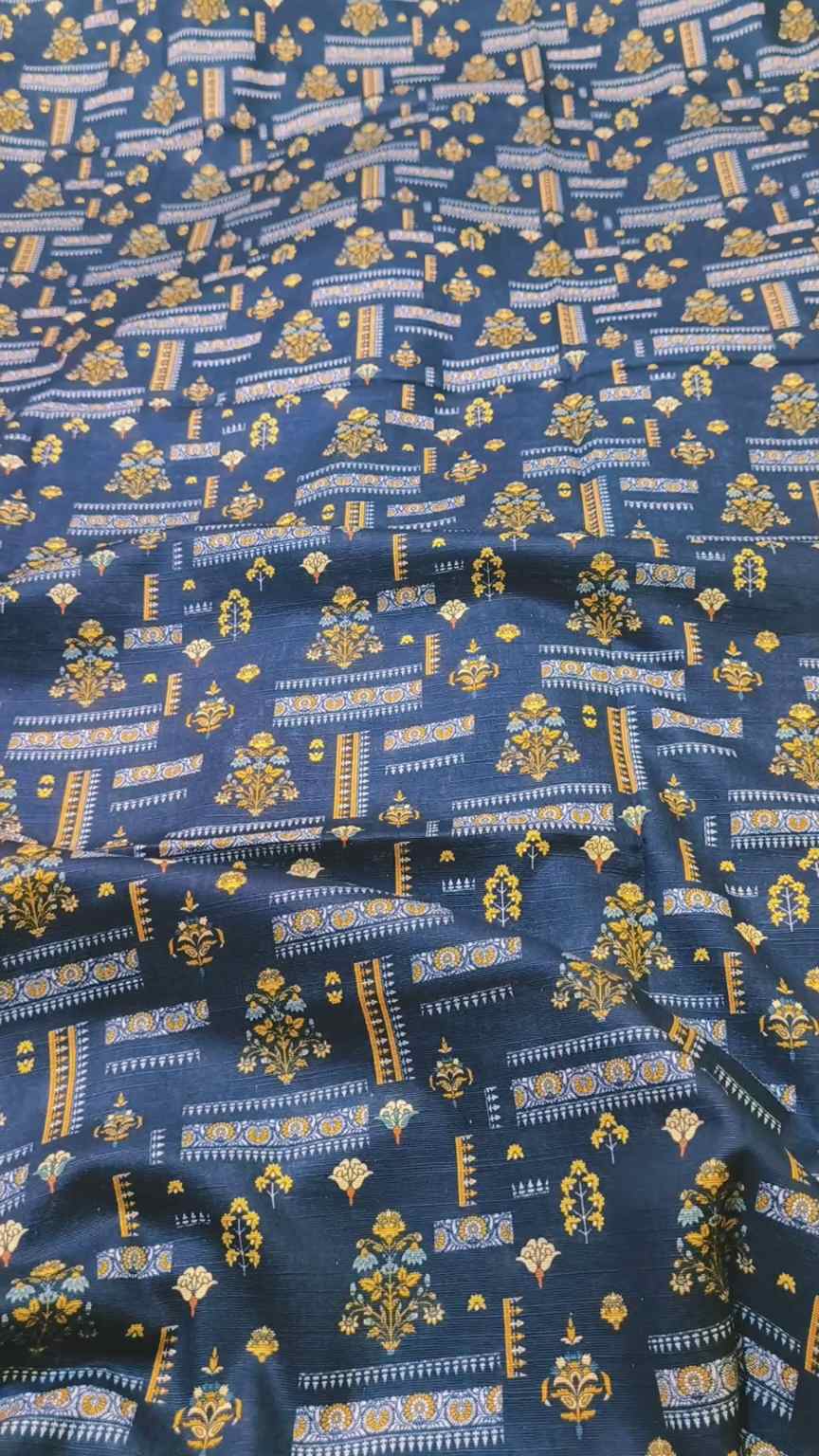 🥳 New Arrivals Sale Sale M-5796  Imported Digital Soft (Dorria Khaddar) Same print Shirt & Truzer 2pc