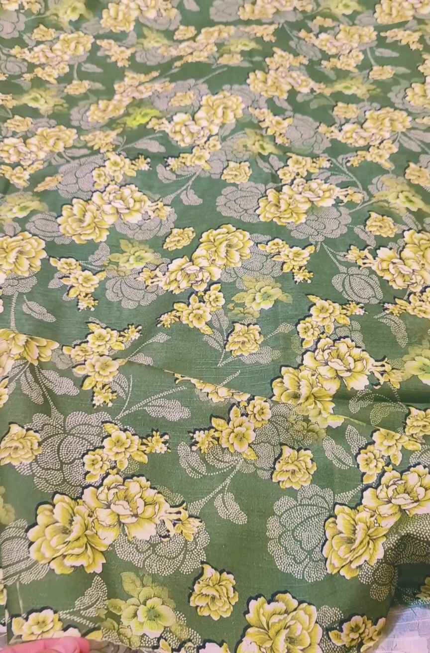 🥳 New Arrivals Sale Sale M-5795  Imported Digital Soft (Dorria Khaddar) Same print Shirt & Truzer 2pc