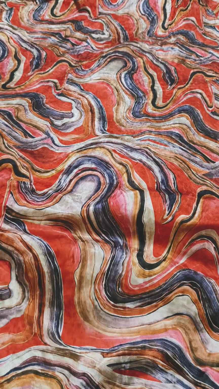 🥳 Sale Sale New Arrivals  M-5791 Imported Digital Korean (Makhmali Velvet) Same Print Shirt & Truzer 2pc