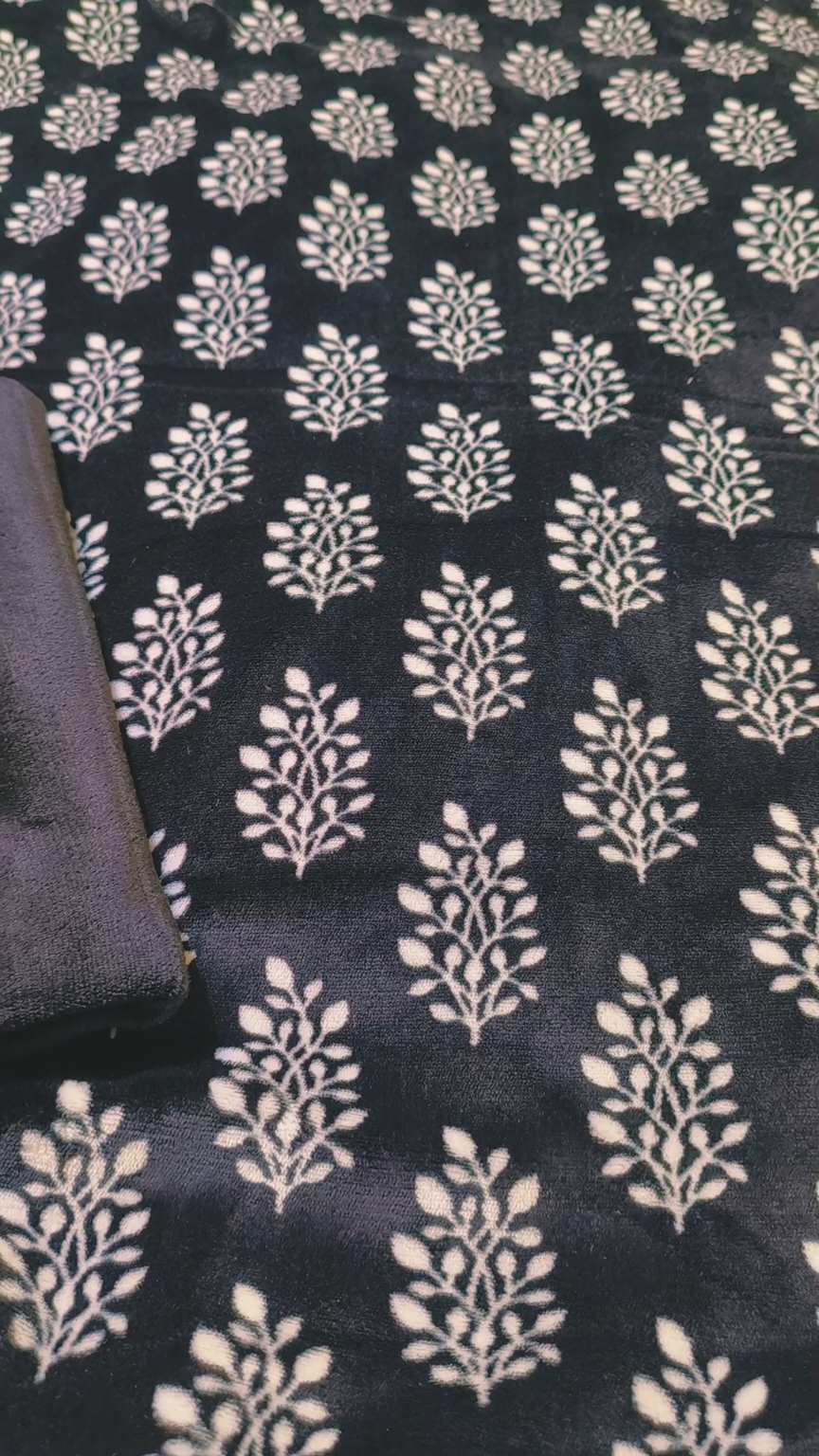 🥳New Arrivals Sale Sale M-5782   Imported (Cat- Furr Velvet) Shirt & Truzer 2pc -