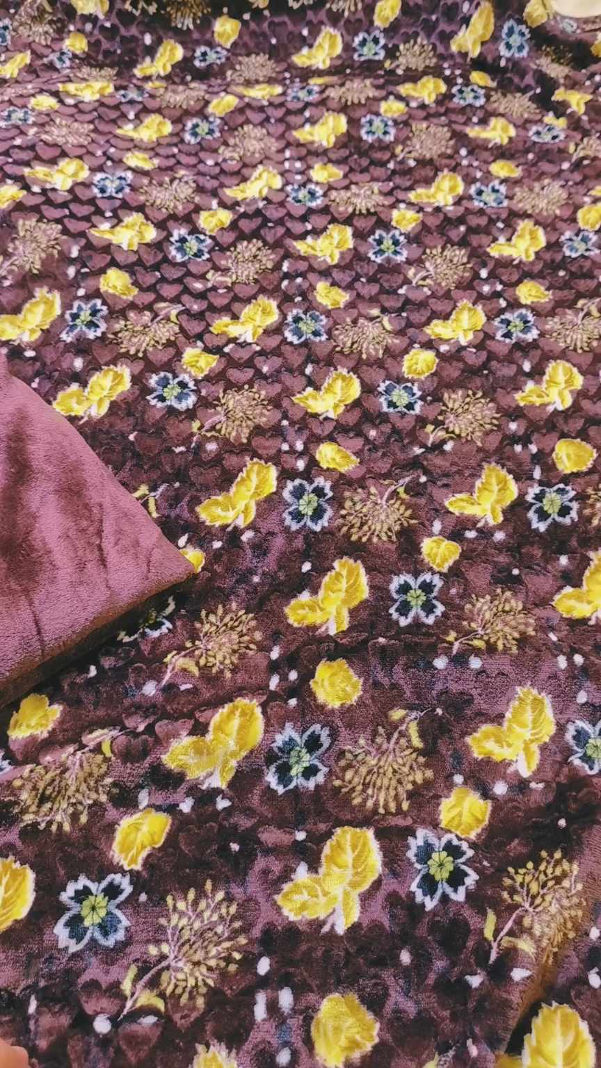 🥳 Sale Sale New Arrivals  M-5859 Imported 3-D Korean palachi Velvet Furr 2pc