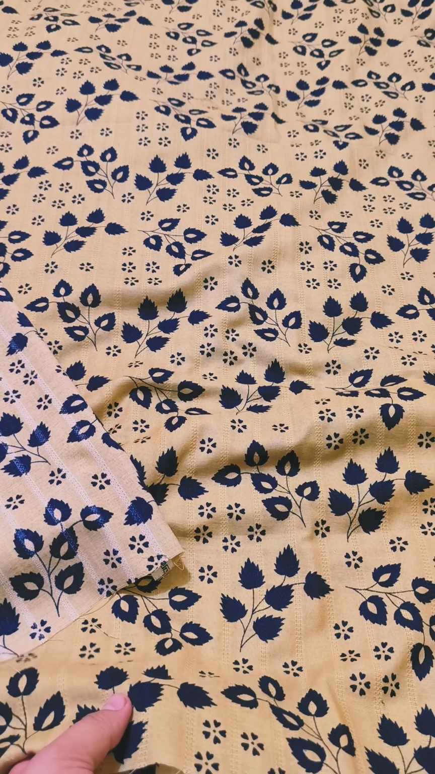 🥳 Sale Sale  M-5915  Imported Digital Neno Chickenkari Dorria Soft Khaddar Same print Shirt & Truzer 2pc