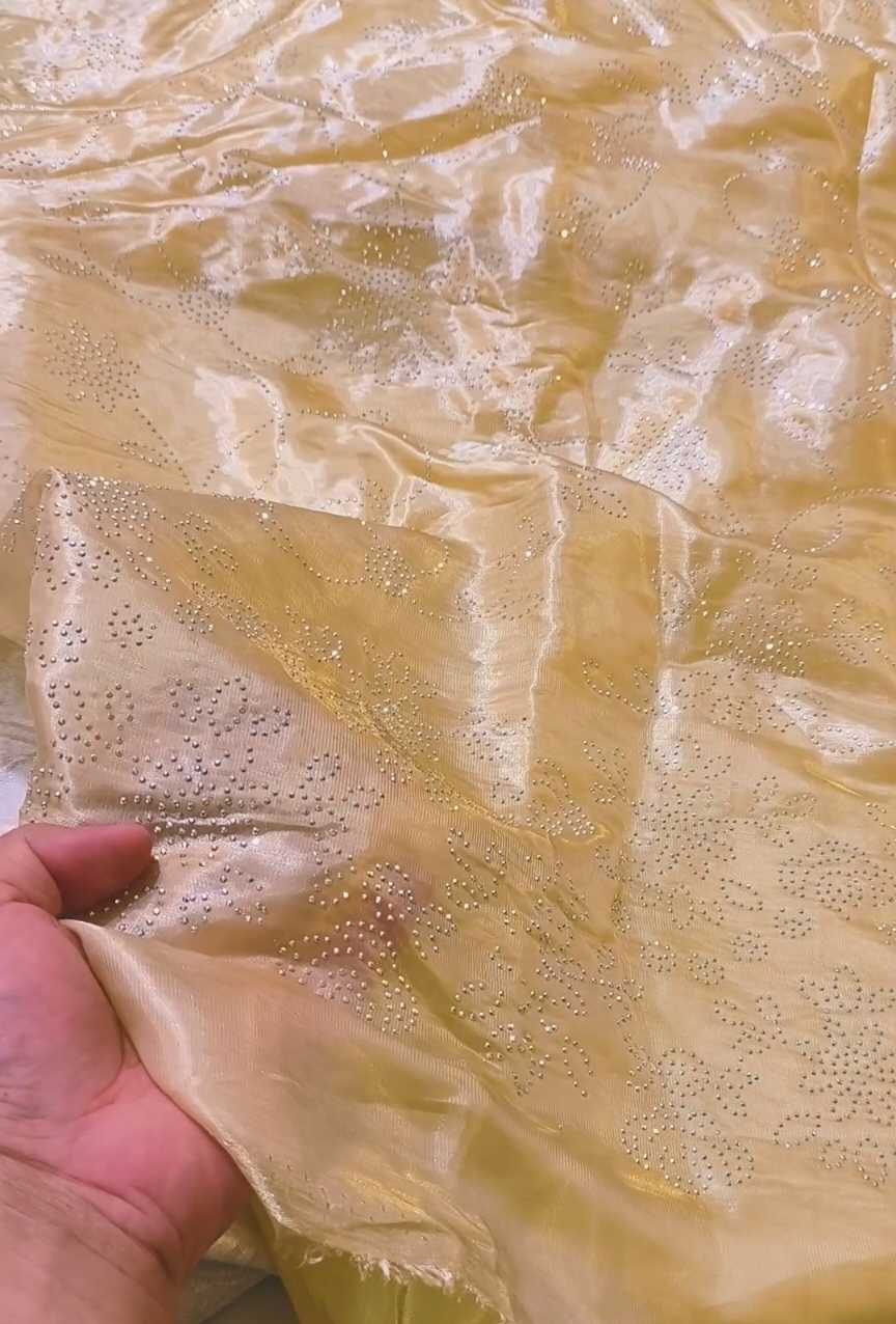 😱M-5889  Imported Fancy Nags Embroidery Shesha Silk Shirt & Kattan silk inner & Truzer