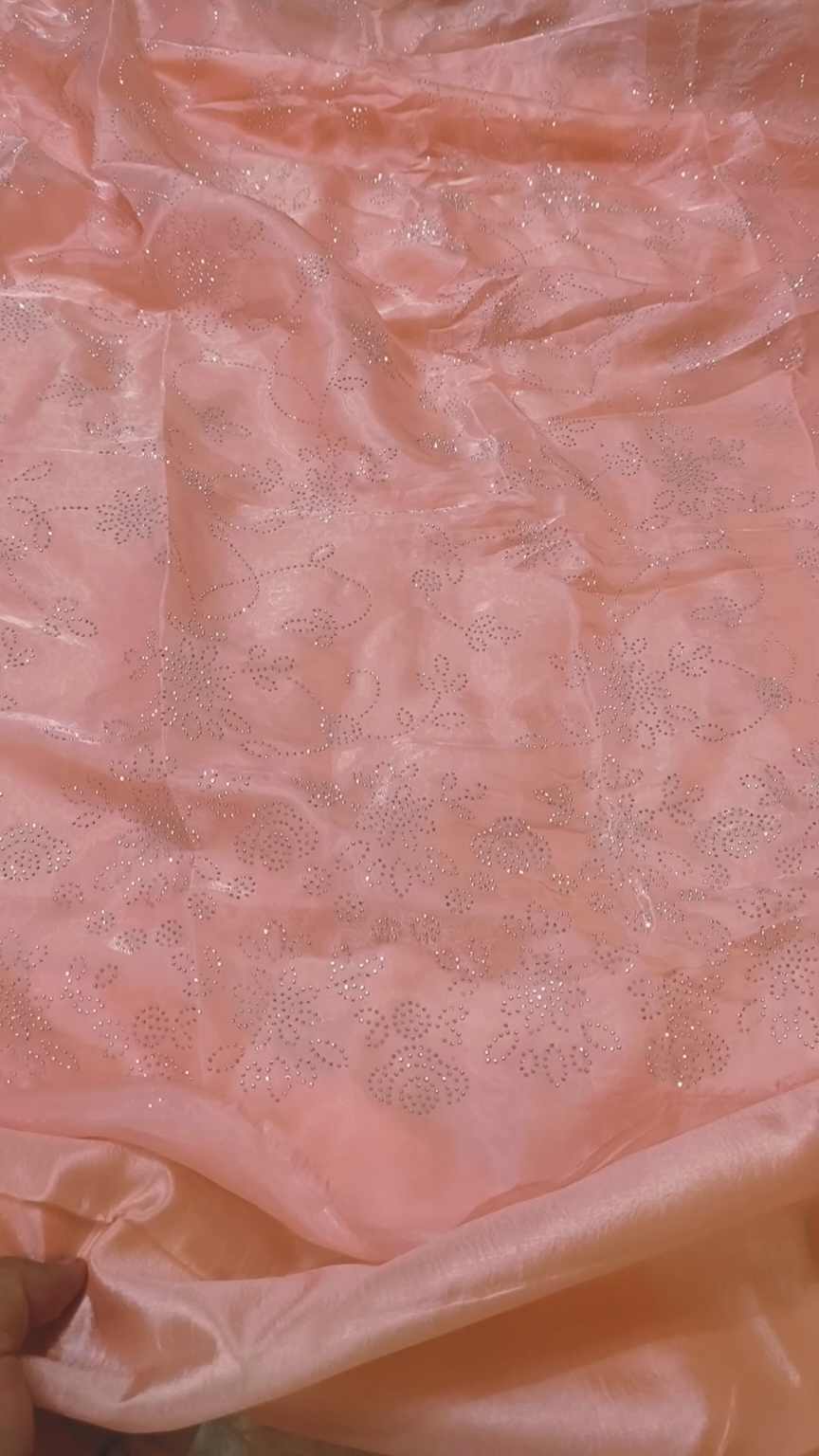 😱M-5887  Imported Fancy Nags Embroidery Shesha Silk Shirt & Kattan silk inner & Truzer