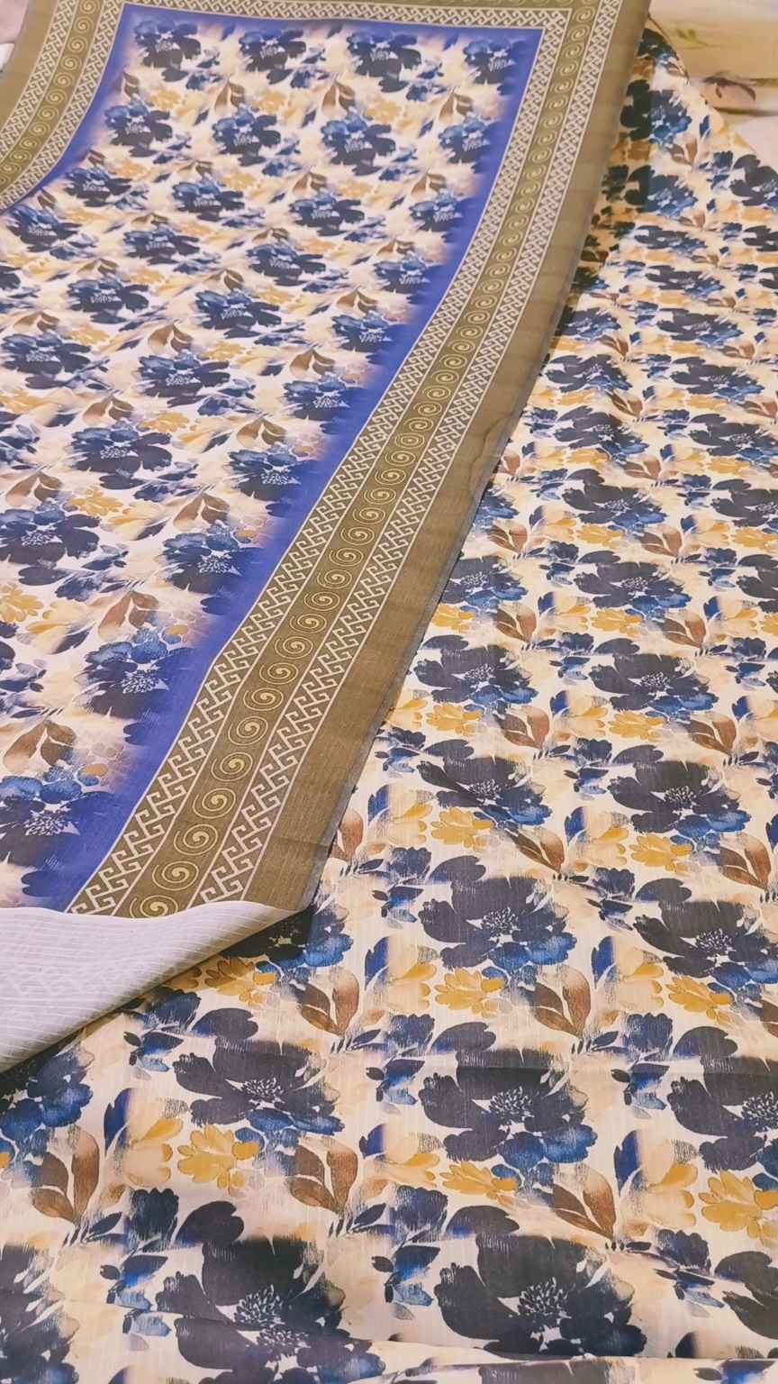 3pc 🥳😱 Sale Sale M-5956  Imported Digital Dorria Soft Khadder 3pc suit