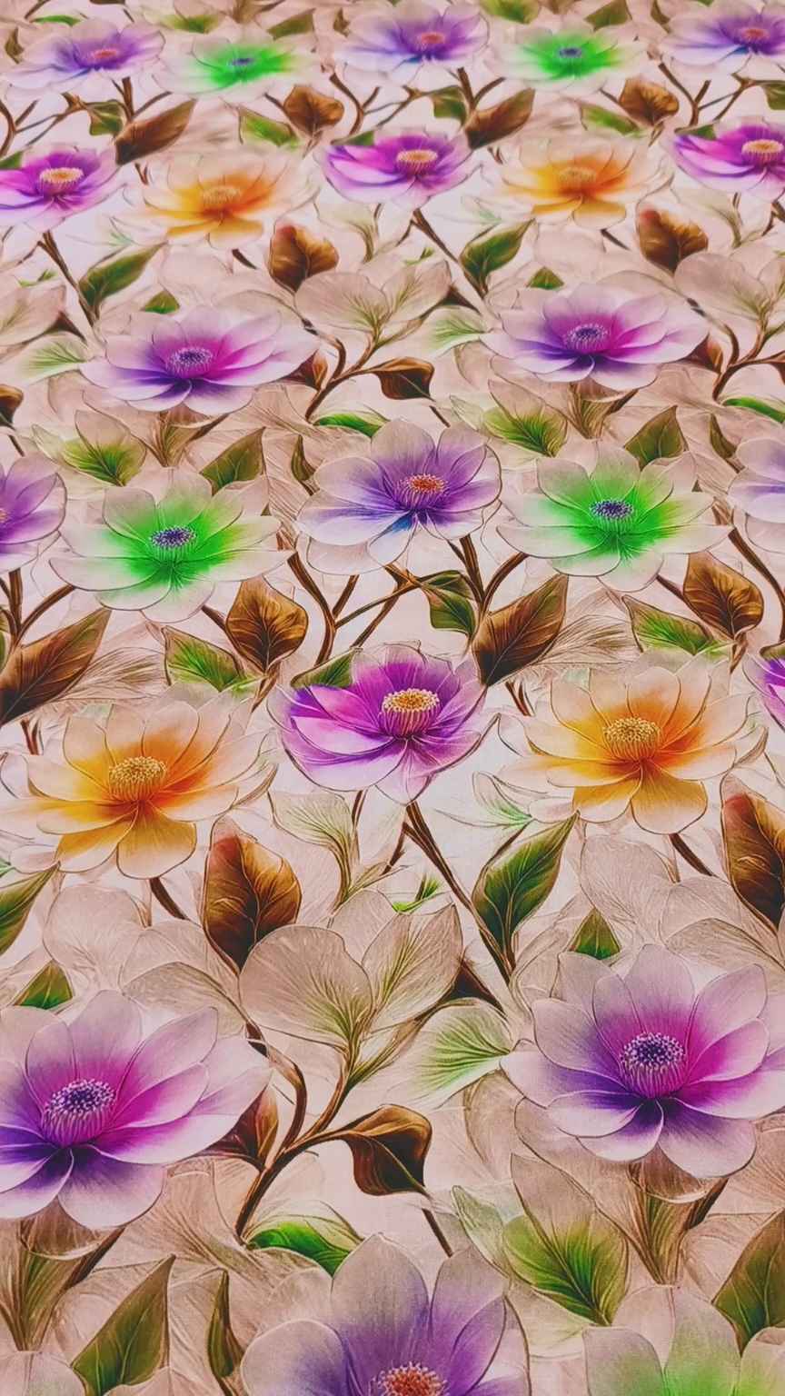 😱 New arrivals in Market M-5946  Imported Luxury 5-D Stone Lelin Same print Shirt & Truzer 2pc Most High demanding