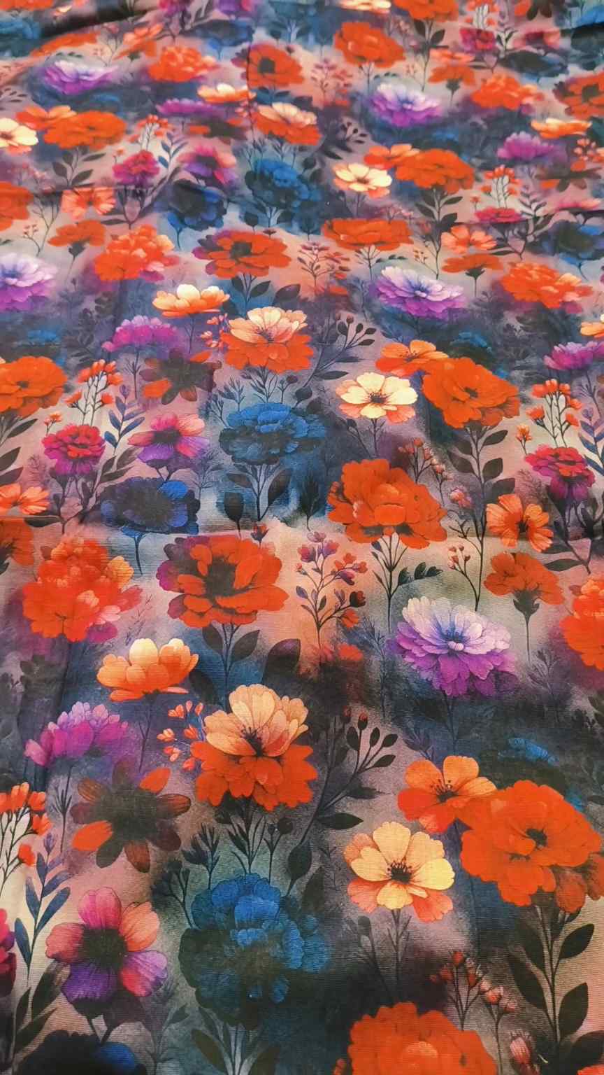 🥳 New Arrivals Sale Sale M-6046 Imported 3-D Soft (Dorria Khaddar) Same print Shirt & Truzer 2pc