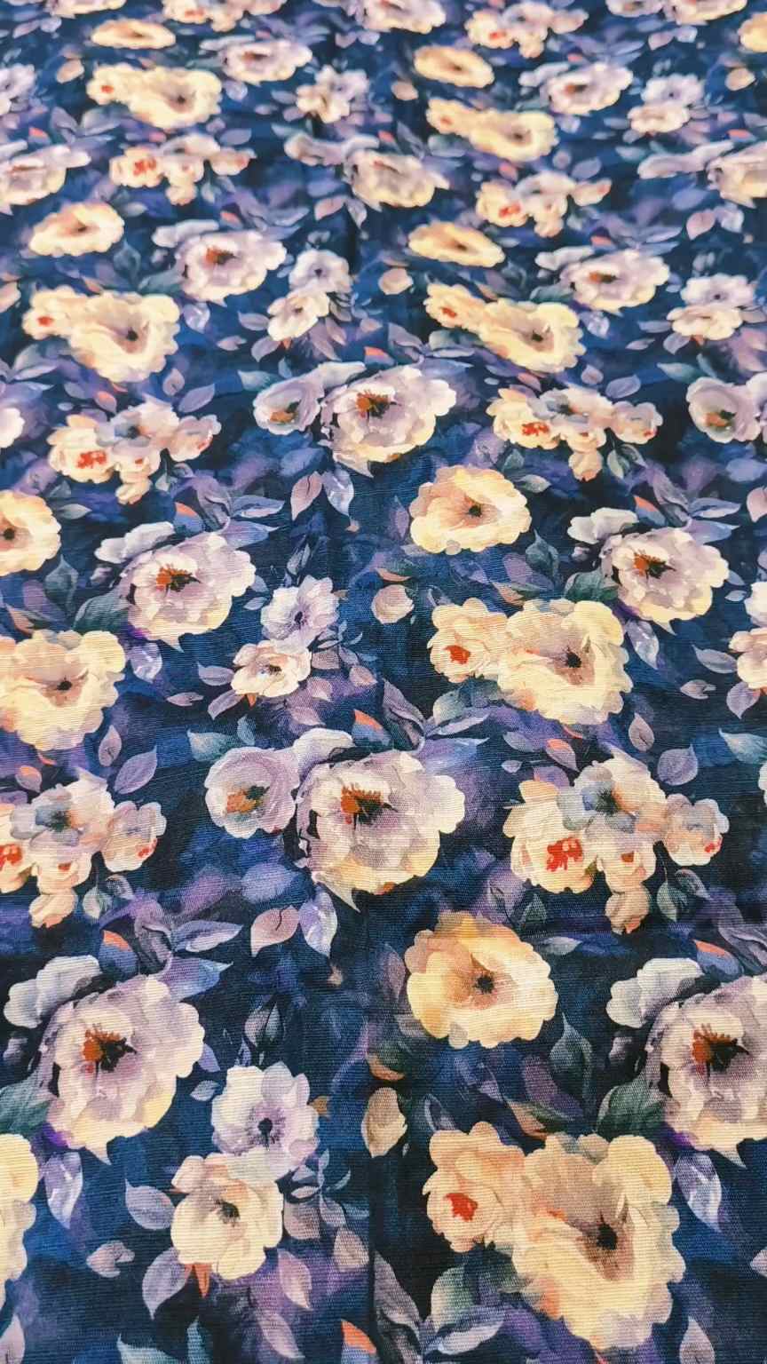 🥳 New Arrivals Sale Sale M-6044  Imported 3-D Soft (Dorria Khaddar) Same print Shirt & Truzer 2pc