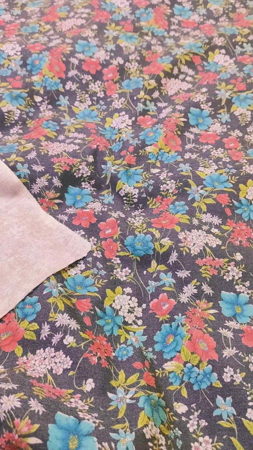 🥳 Sale Sale M-6115  Imported Most luxurious Kotrai Marina Wool Stuff Same print Shirt & Truzer 2pc