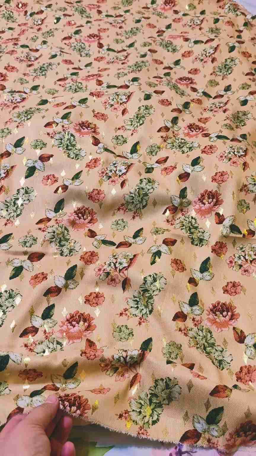 New Arrivals M-6295  Imported Korean Marina Zaree bunch Same print Shirt & Truzer 2pc