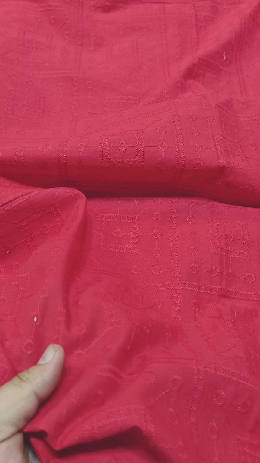 🤩 Sale Sale : M-7234  (shirt)  Chickenkari Embroidery Detail in video (Roll main Cutting k last main jo suit bachta hai Jin ka weight 100kg se kam hoga un ka bane ga es liye noqsan main dy rha hain