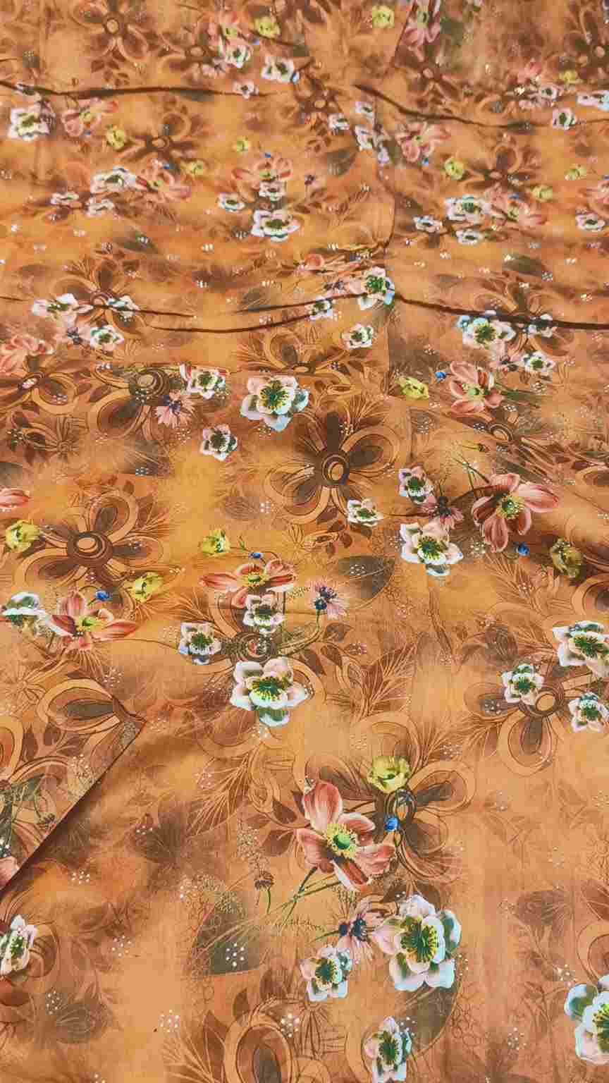 🤩 Sale Sale : M-7032 (2pc) Imported Lawn  Detail in video (complete suit hai) (ghlti se video voice main 100 weight se kam bataya hai