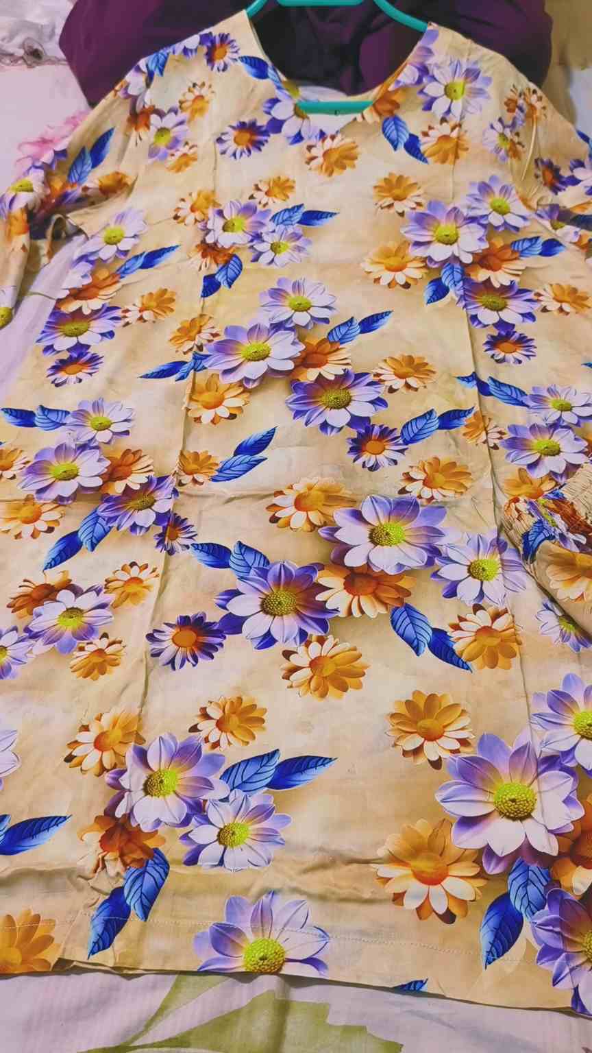 Stich Suit M-6327 (Large size) (22 Chest & 39 Length) Imported 5-D Stone Lelin Stitch Shirt & Truzer 2pc