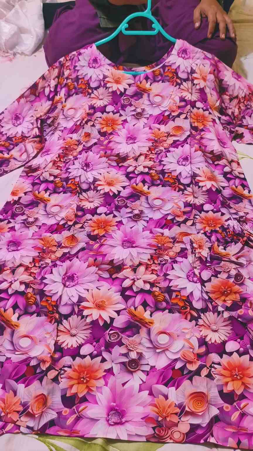 Stich Suit M-6324 (Large size) (22 Chest & 39 Length) Imported 5-D Stone Lelin Stitch Shirt & Truzer 2pc