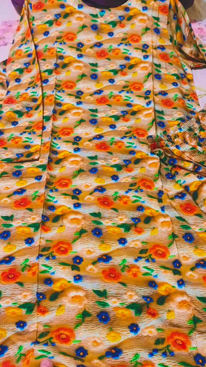 Stich Suit M-6322 (Large size) (22 Chest & 39 Length) Imported 5-D Stone Lelin Stitch Shirt & Truzer 2pc