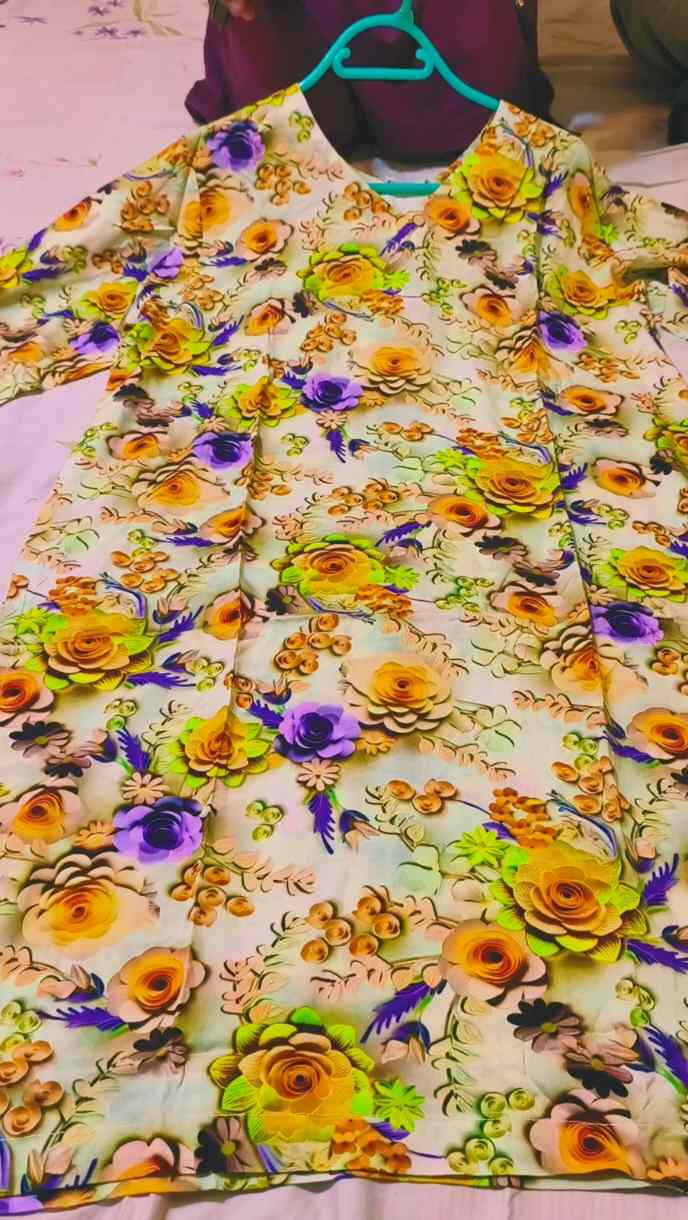 Stich Suit M-6321 (Large size) (22 Chest & 39 Length) Imported 5-D Stone Lelin Stitch Shirt & Truzer 2pc