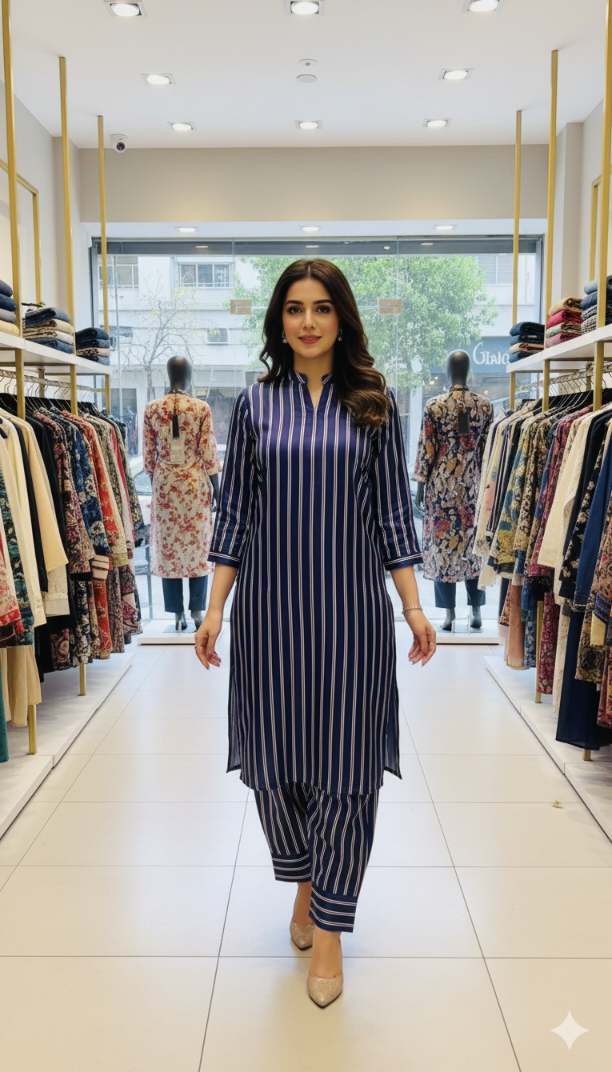 🥳Big Sale 🥳 Sale Sale M-6398   Imported ☃️ Winter Korean Shamoze Silk Same print Shirt & Truzer 2pc