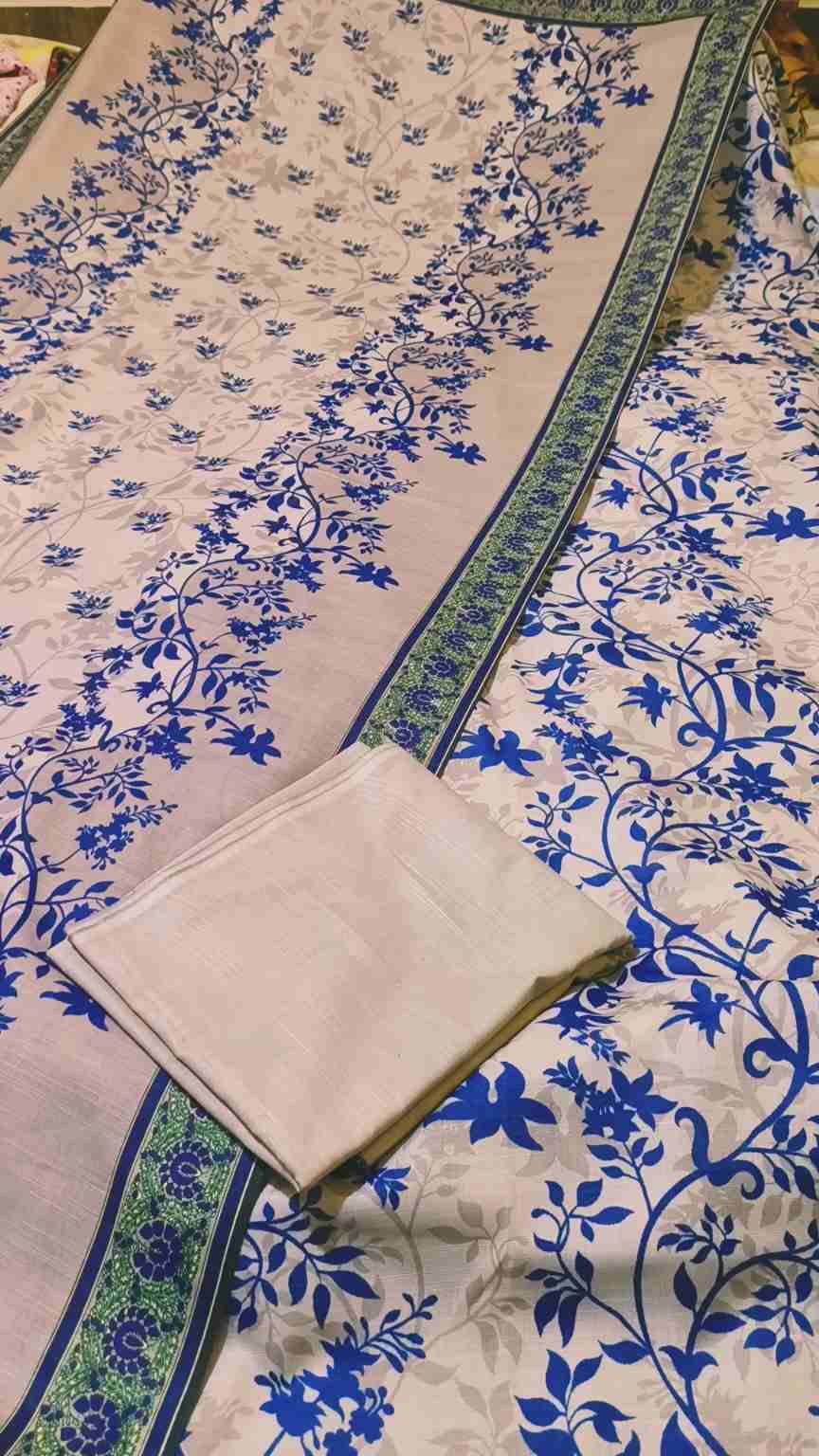 3pc 🥳😱 Sale Sale M-6366   Imported Digital Dorria Soft Khadder 3pc suit